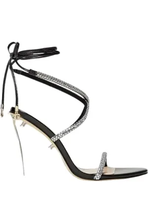 Twin-Set Mujer, Zapatos, Negro, Talla: 35 EU