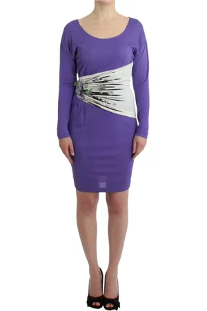 Roberto Cavalli Mujer, Vestidos, Púrpura, Talla: XL