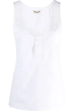 Saint Laurent Mujer, Camisetas, Blanco, Talla: S