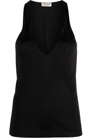 Saint Laurent Mujer, Camisetas, Negro, Talla: S