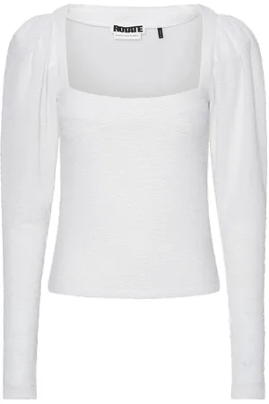 ROTATE Mujer, Camisetas, Blanco, Talla: M