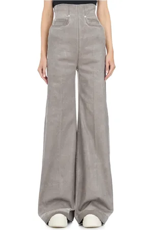 Rick Owens Mujer, Vaqueros, Gris, Talla: S