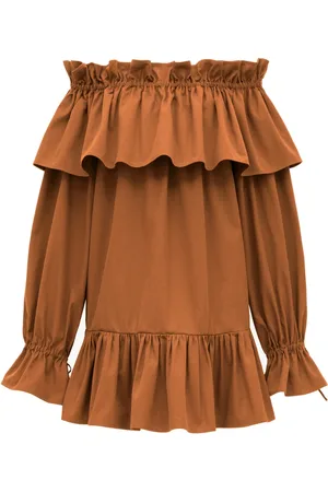Saint Laurent Mujer, Vestidos, Marrón, Talla: S