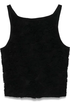 ROTATE Mujer, Camisetas, Negro, Talla: XS