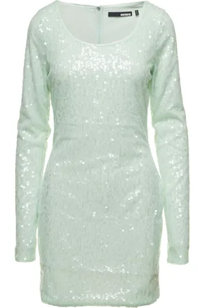ROTATE Mujer, Vestidos, Verde, Talla: M