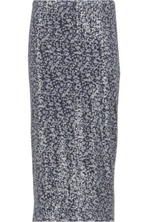 ROTATE Mujer, Faldas, Púrpura, Talla: L