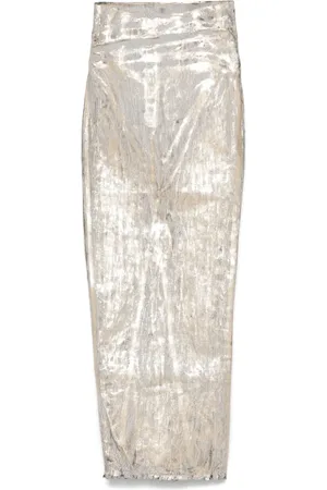 Rick Owens Mujer, Faldas, Amarillo, Talla: S
