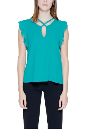 Rinascimento Mujer, Blusas y Camisas, Verde, Talla: L