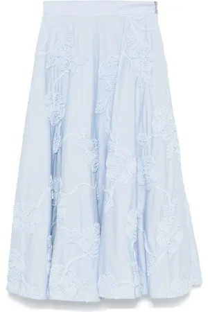 ROTATE Mujer, Faldas, Azul, Talla: M