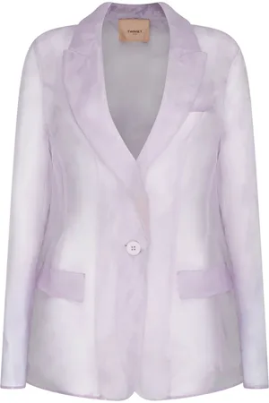Twin-Set Mujer, Chaquetas, Púrpura, Talla: XL