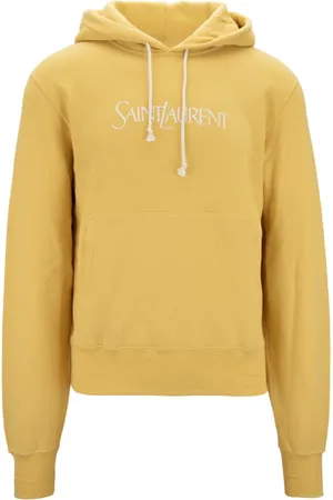 Saint Laurent Mujer, Sudaderas, Amarillo, Talla: S