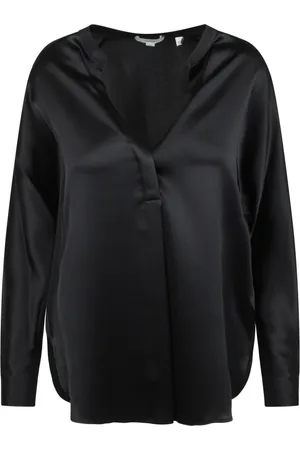 Vince Mujer, Blusas y Camisas, Negro, Talla: S