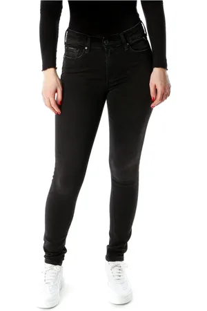 Replay Mujer, Vaqueros, Negro, Talla: W30 L32