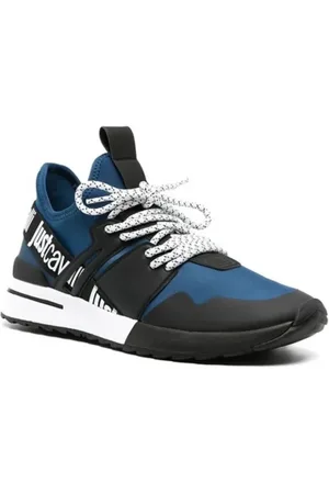 Roberto Cavalli Hombre, Zapatos, Azul, Talla: 43 EU