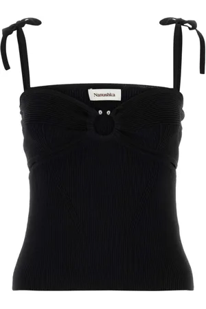 Nanushka Mujer, Camisetas, Negro, Talla: M