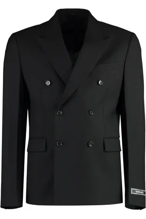 VERSACE Hombre, Chaquetas, Negro, Talla: L