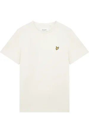 Lyle & Scott Hombre, Camisetas, Blanco, Talla: S