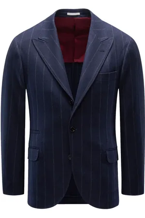 Brunello Cucinelli Hombre, Chaquetas, Azul, Talla: S