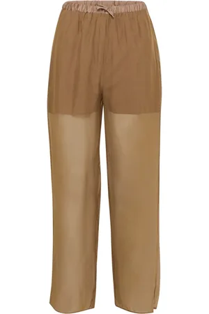 INWEAR Mujer, Pantalones, Naranja, Talla: L