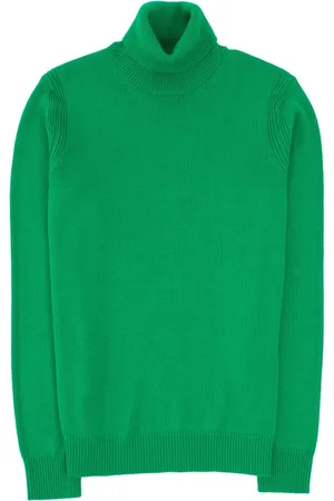 Roberto Collina Hombre, Jerseys, Verde, Talla: M