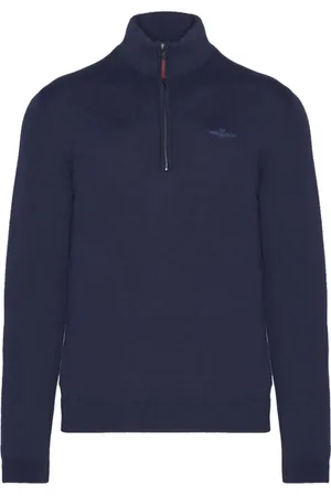 Aeronautica Militare Hombre, Sudaderas, Azul, Talla: S
