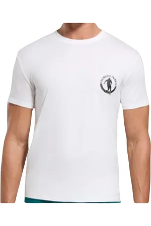 Bikkembergs Hombre, Camisetas, Blanco, Talla: L