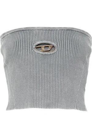 Diesel Mujer, Camisetas, Gris, Talla: M
