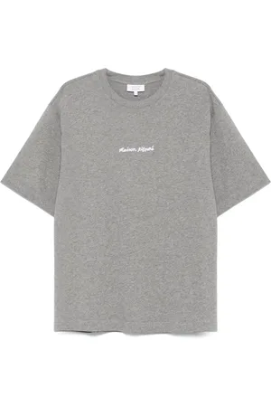 Maison Kitsuné Hombre, Camisetas, Gris, Talla: L