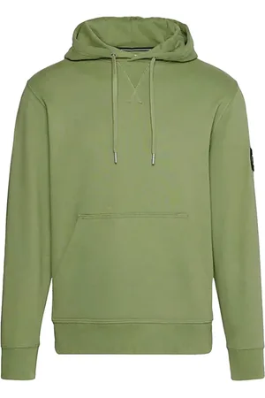 Calvin Klein Hombre, Sudaderas, Verde, Talla: M
