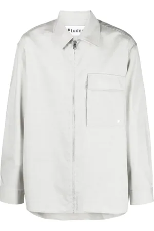 Etudes Hombre, Camisas, Gris, Talla: S