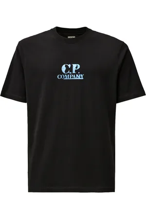 C.P. Company Hombre, Camisetas, Azul, Talla: XL