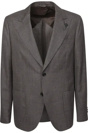 LARDINI Hombre, Chaquetas, Marrón, Talla: S