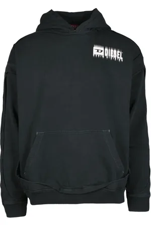Diesel Hombre, Sudaderas, Negro, Talla: L