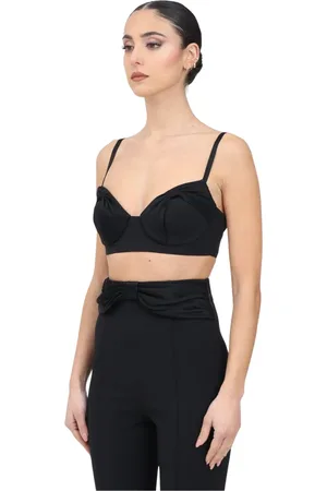 Elisabetta Franchi Mujer, Camisetas, Negro, Talla: S