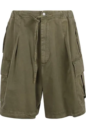 Alexander McQueen Hombre, Pantalones cortos, Verde, Talla: S