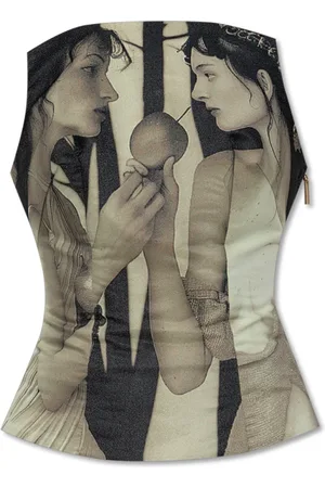 Cult Gaia Mujer, Camisetas, Gris, Talla: S