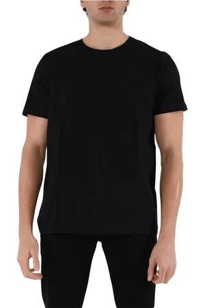 Dondup Hombre, Camisetas, Negro, Talla: L