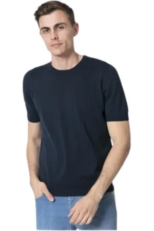 Gran Sasso Hombre, Camisetas, Azul, Talla: L