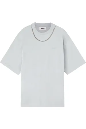 AMBUSH Hombre, Camisetas, Azul, Talla: M