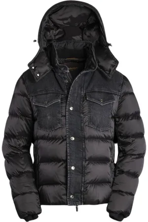 MOORER Hombre, Chaquetas, Negro, Talla: 3XL