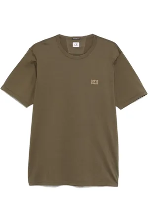 C.P. Company Hombre, Camisetas, Verde, Talla: M