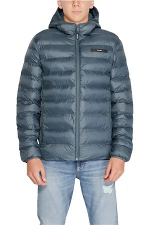 Calvin Klein Hombre, Chaquetas, Azul, Talla: L