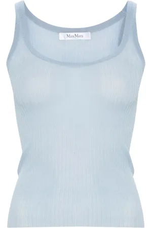 Max Mara Mujer, Camisetas, Azul, Talla: M