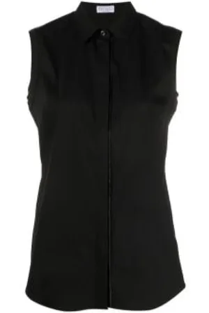 Brunello Cucinelli Mujer, Blusas y Camisas, Negro, Talla: L
