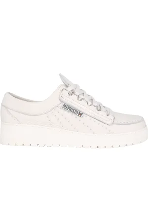 Mephisto Hombre, Zapatos, Blanco, Talla: 38 1/2 EU