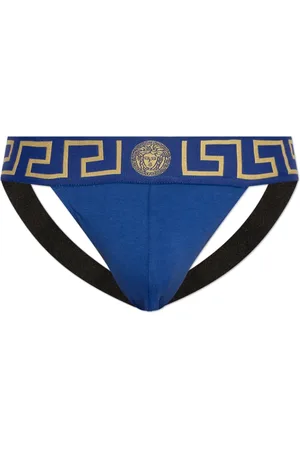 VERSACE Hombre, Ropa interior, Azul, Talla: 2XL