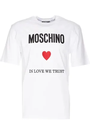 Moschino Hombre, Camisetas, Blanco, Talla: M