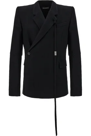 ANN DEMEULEMEESTER Hombre, Chaquetas, Negro, Talla: L