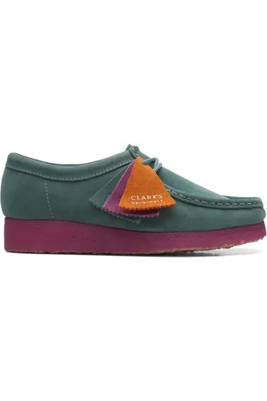 Clarks Mujer, Zapatos, Verde, Talla: 40 EU