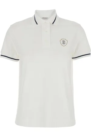 Brunello Cucinelli Mujer, Camisetas, Blanco, Talla: S